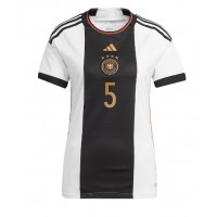 Fotballdrakt Dame Tyskland Thilo Kehrer #5 Hjemmedrakt VM 2022 Kortermet